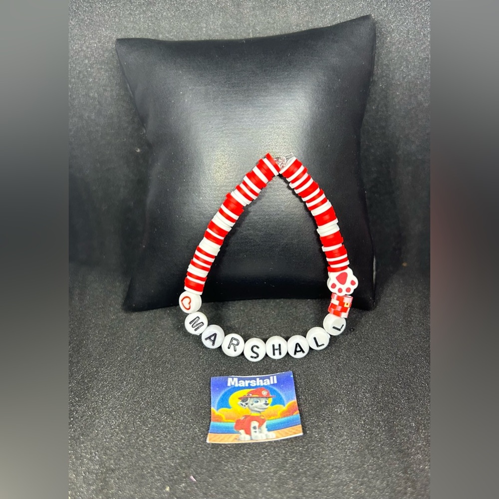 Marshall (Paw Patrol) Heishi Bracelet
